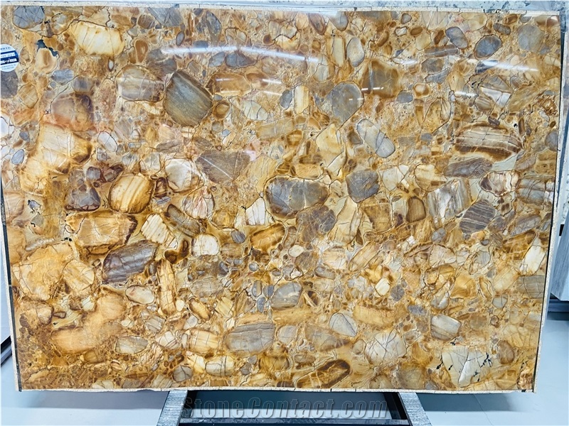 Via Appia Gold Quartzite Slabs