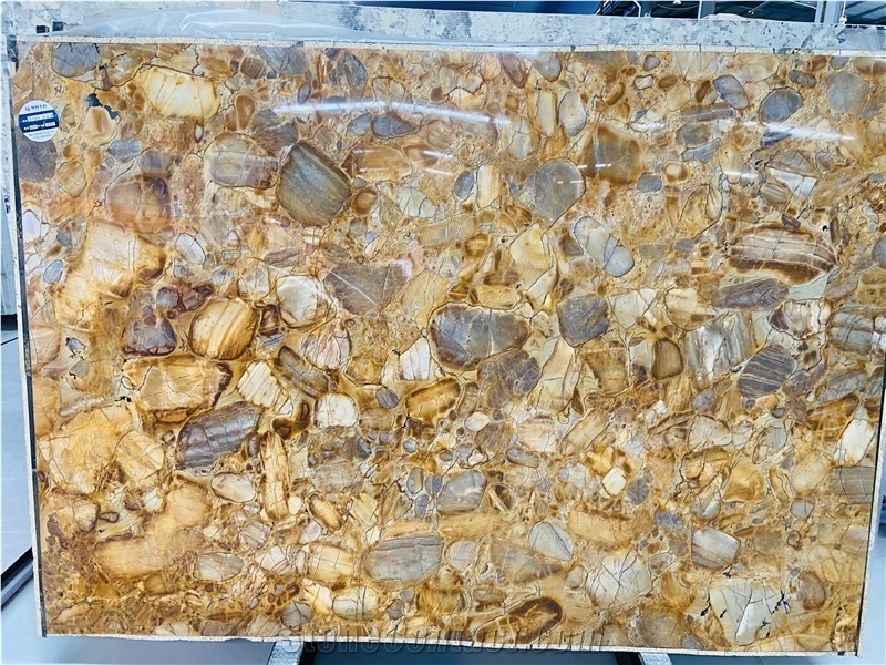 Via Appia Gold Quartzite Slabs