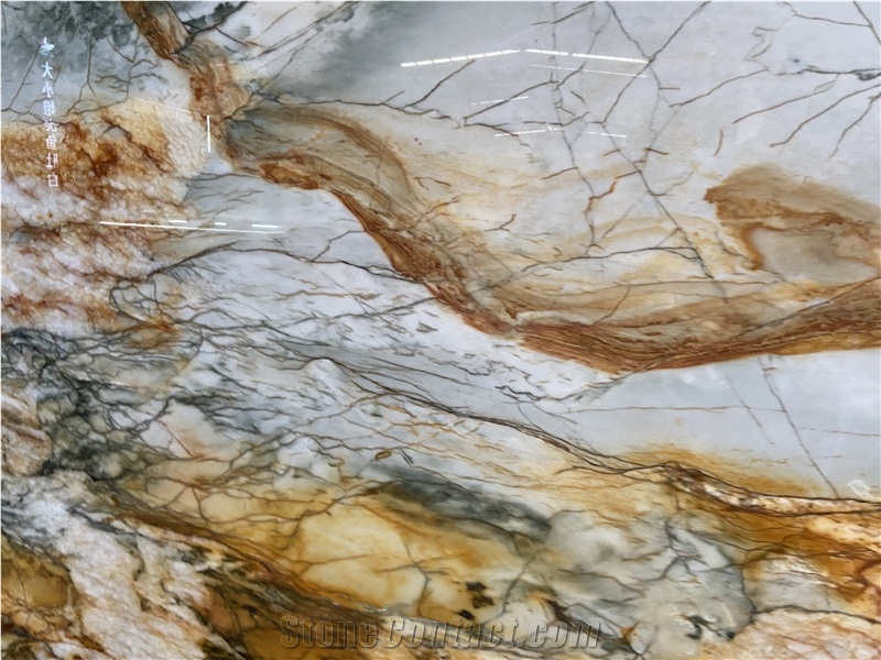 White Forest Quartzite Polished 20Mm Slabs