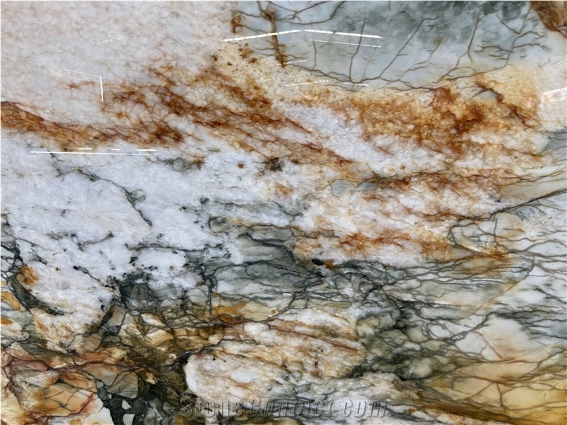 White Forest Quartzite Polished 20Mm Slabs
