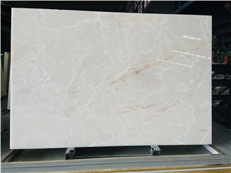 White Onyx Big Slabs For Backlighting Wall Decor