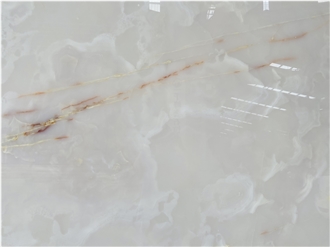 White Onyx Big Slabs For Backlighting Wall Decor