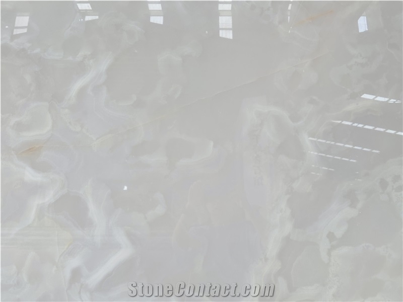 White Onyx Big Slabs For Backlighting Wall Decor