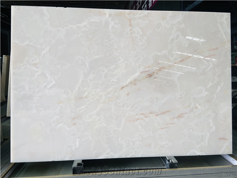 White Onyx Big Slabs For Backlighting Wall Decor