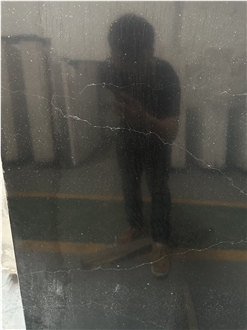 2 Cm Black Quartz Slabs In China