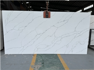 6011 20/30Mm Calacatta White Engineered Stone Floor