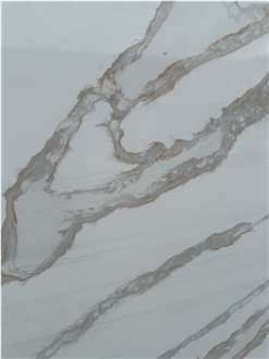 White Quartz Stone Slabs Polished Quartz Tiles