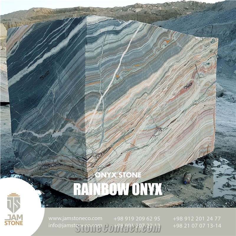 Rainbow Onyx Blocks