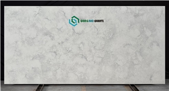 1124 Model Gray Cement Texture 20Mm Quartz Slabs