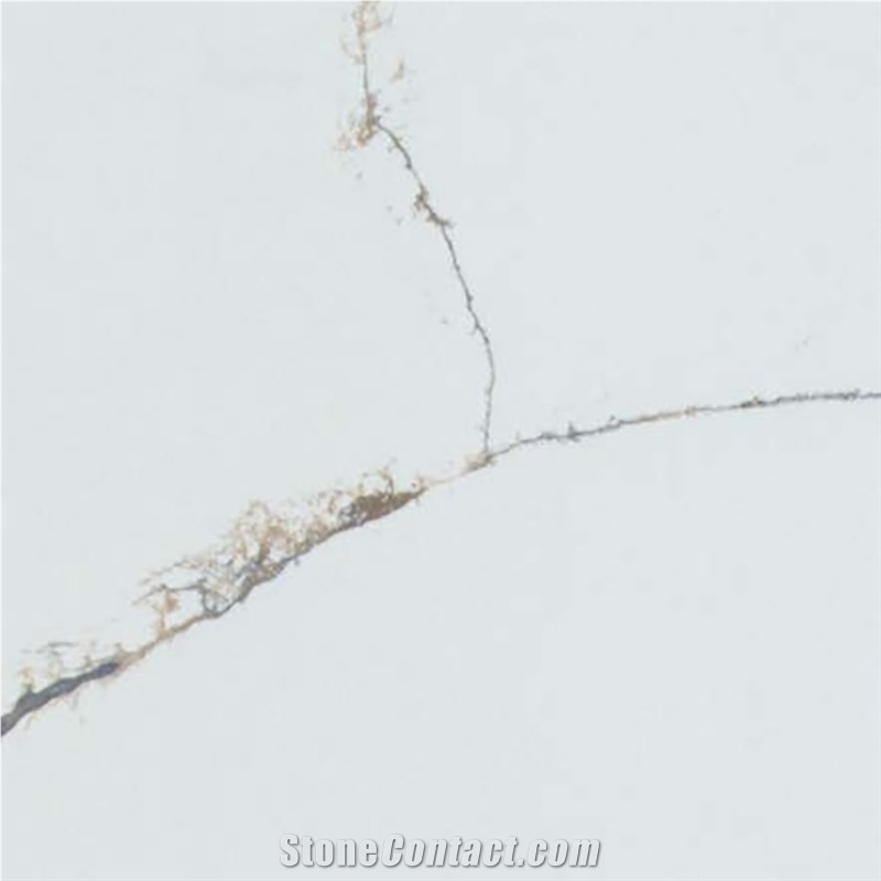 Calacatta Classic Quartz White Quartz Marble Look Quartz Slabs