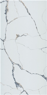 Calacatta Classic Quartz White Quartz Marble Look Quartz Slabs