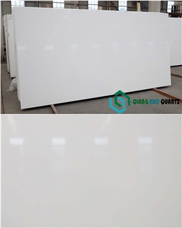 China Whitest Stone Advanced Engineering Quartz Slabs