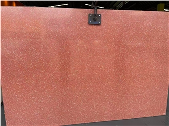 Chinese Craft Yellow Artificial Ground Terrazzo Slabs