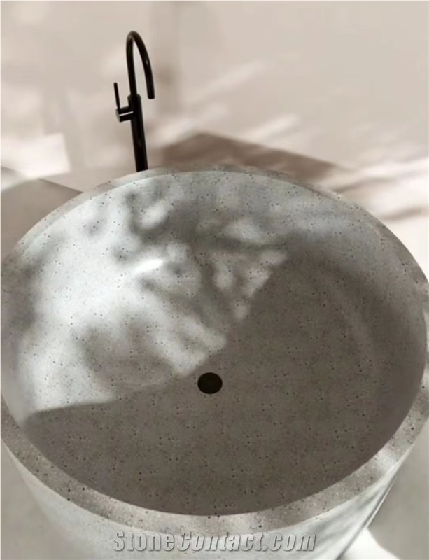 Chinese Terrazzo Is Aesthetically Pleasing Wash Basin