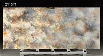 Coffee Colored Style Popular Wall Stone Engineered Stone