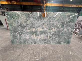 Galaxy Romantic Light Green Wall Panel Artificial Stone