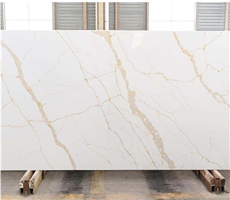 Gold Noble Material, Hard And Durable Artificial Stone Slabs
