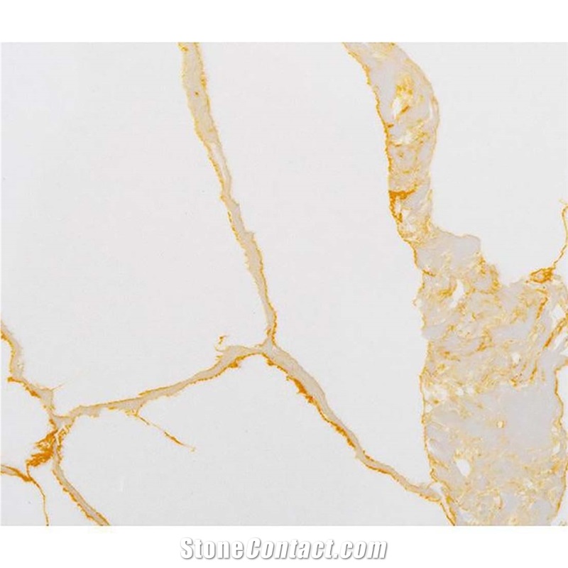 Gold Noble Material, Hard And Durable Artificial Stone Slabs
