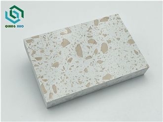 Imitation Granite Floor With Colorful Colors Terrazzo Tiles