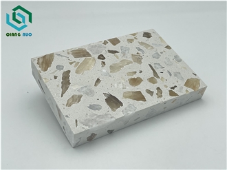 Imitation Granite Floor With Colorful Colors Terrazzo Tiles