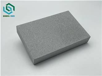 Imitation Granite Gray Black Engineering Terrazzo Tiles