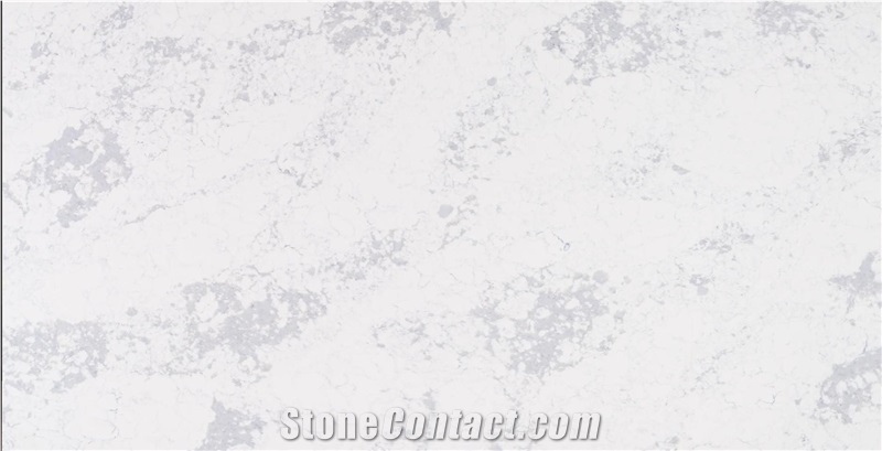 Light Gray Dreamy Gray Noble Material Artificial Stone Slabs