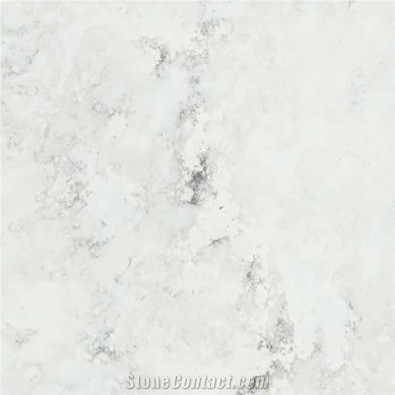 Light Gray Dreamy Gray Noble Material Artificial Stone Slabs