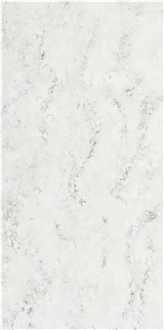 Light Gray Dreamy Gray Noble Material Artificial Stone Slabs