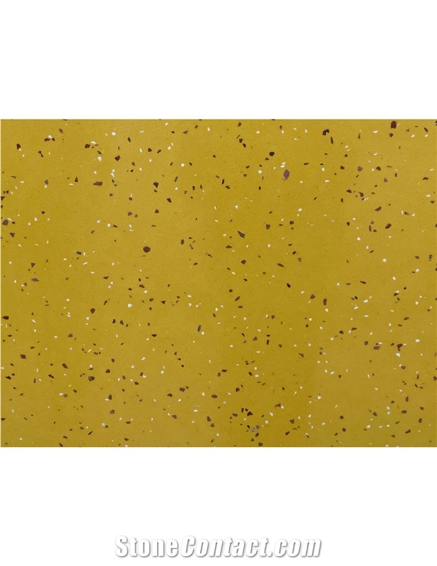 Light Red Composite Board Terrazzo Tile