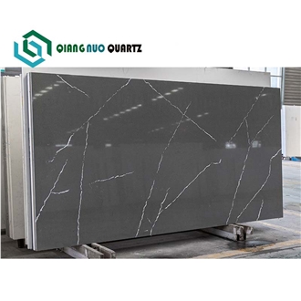 Modern Design Gray Quartz Slabs