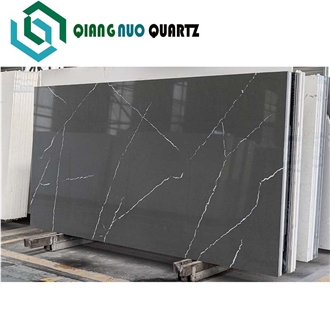 Modern Design Gray Quartz Slabs
