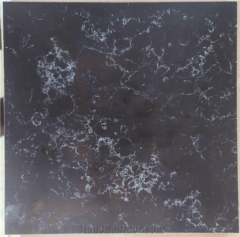 Multi Color White Polished Panel Project Quartz Slabs
