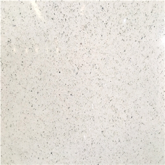 Pure White Particle Water Tank Board Artificial Quartz Slabs