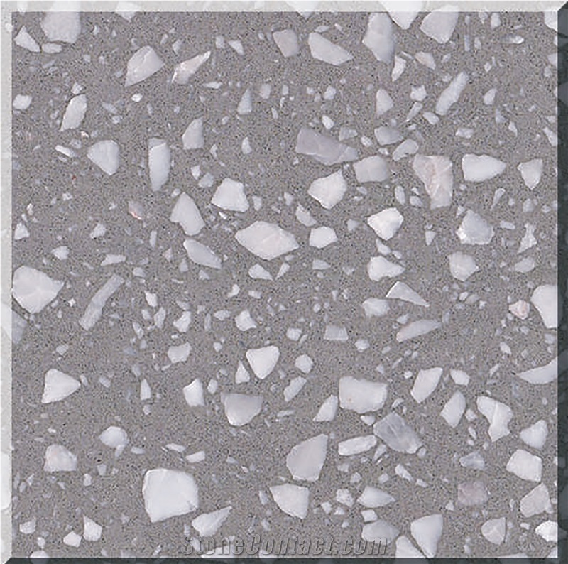Summer Grey Board Is Suitable For Hotels Terrazzo Tiles