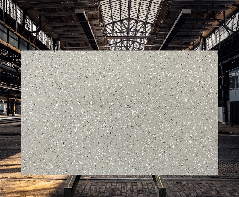 Summer Grey Board Is Suitable For Hotels Terrazzo Tiles