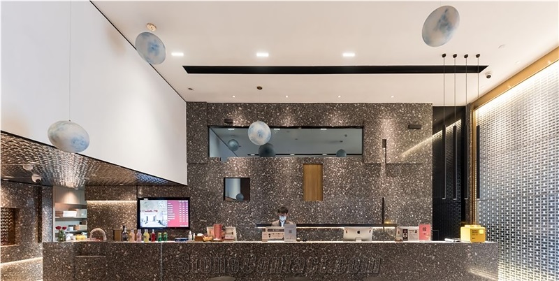 Summer Grey Board Is Suitable For Hotels Terrazzo Tiles