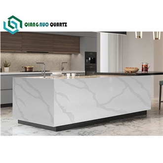 Traditional And Modern Fish Belly White Artificial Calacatta