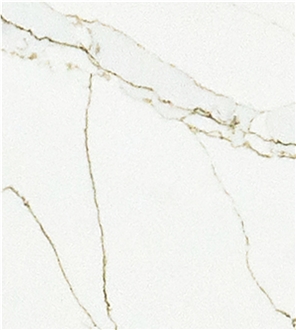 Calacatta Golden Flow Quartz Slabs F8531