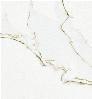 Calacatta Golden Flow Quartz Slabs F8531