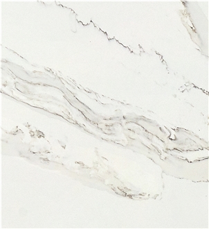 Calacatta Golden Grey Quartz Slabs FG610