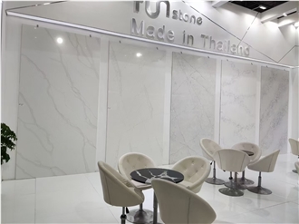 Calacatta Golden Grey Quartz Slabs FG610
