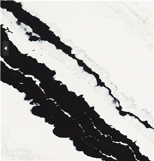 Panda White Quartz Slabs FA661