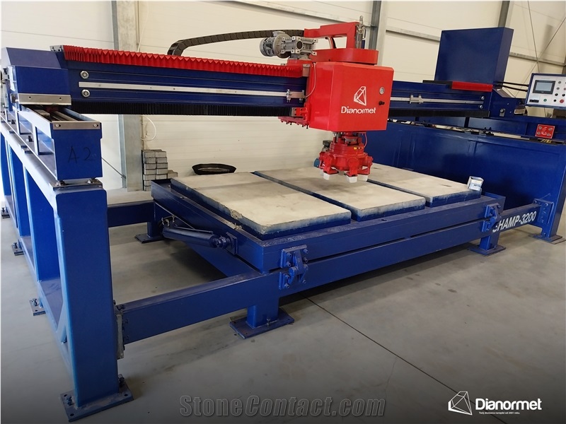 Automatic Single Head Stone Polishing Machine SHAMP-3200