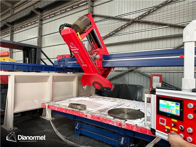 Bridge Saw Circular Cutting Machine For Stone DSL-1200 45Q