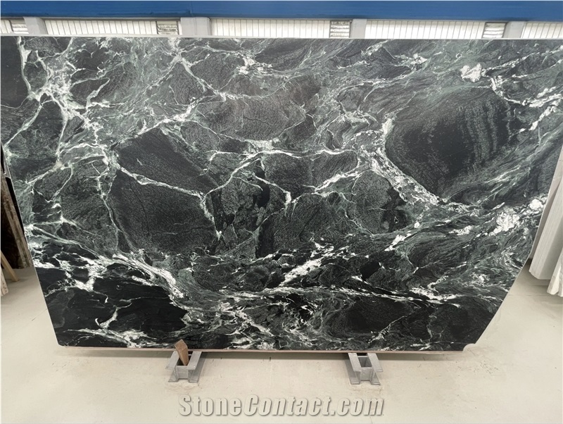 Verde Alpi Marble Polished Slabs