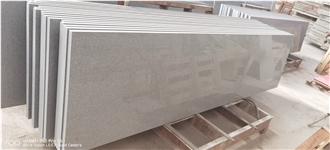 China New G633 Grey Grainte Slab For Tiles Hotel Project