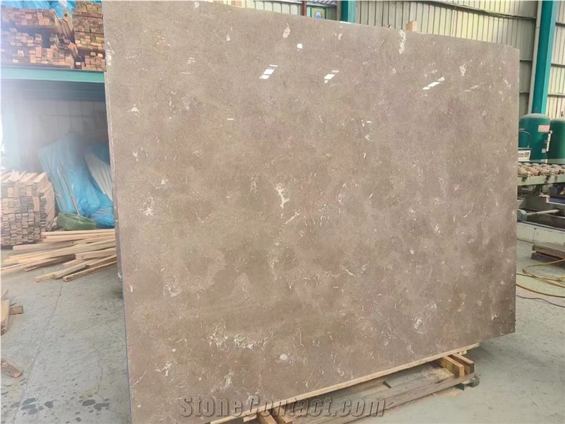 Home Decoration Tundra Beige Marble Slab For Floor Tiles Wall