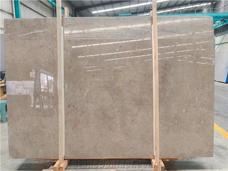 Home Decoration Tundra Beige Marble Slab For Floor Tiles Wall