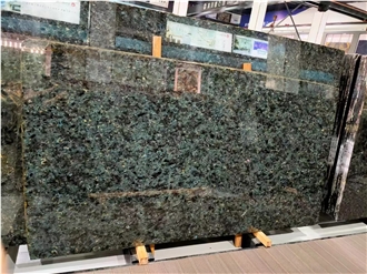 Luxury Blue Pearl Labrador Granite Slab For Wall Tiles