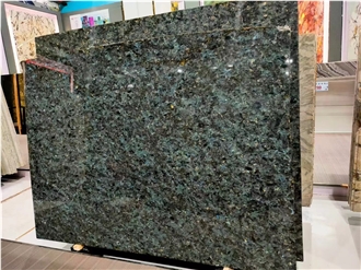Luxury Blue Pearl Labrador Granite Slab For Wall Tiles
